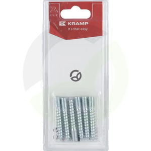 Vijak za les - M8 - 7 x 50mm (6) - Kramp Blister KRSTO850P06B