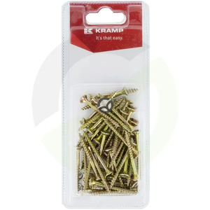 Vijak za iverno ploščo - 4 x 40mm (50) - Kramp Blister KRSPT440P50B