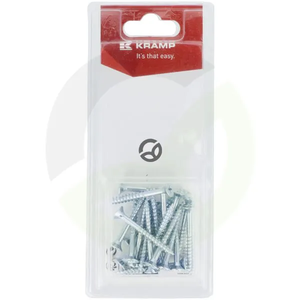 Vijak za iverno ploščo - 4.5 x 40mm (20) - Kramp Blister KRSPS4540P20B