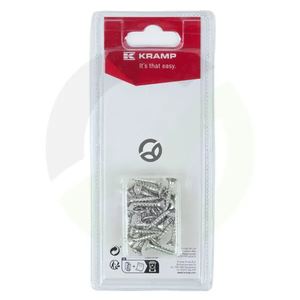 Vijak za iverno ploščo - 4 x 20mm (20) - Kramp Blister KRSPS420P20B