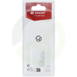 Ušesna objemka za cev 9 - 11 mm (2) - Kramp Blister KROOR0911P02B