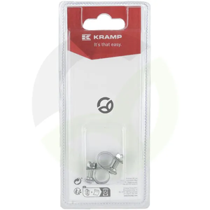 Objemka za cev 9 mm - 10,5 mm (2) - Kramp Blister KRSMSM10P02B