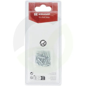 Vijak za iverno ploščo - 3 x 16mm (20) - Kramp Blister KRSPS316P20B