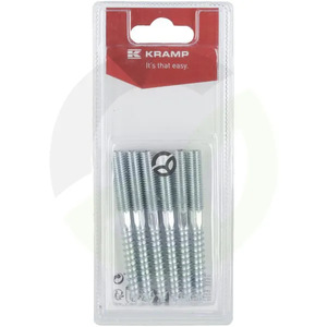 Vijak za les - M8 - 7 x 80mm (6) - Kramp Blister KRSTO880P06B
