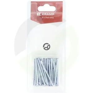 Vijak za iverno ploščo - 4 x 50mm (20) - Kramp Blister KRSPS450P20B