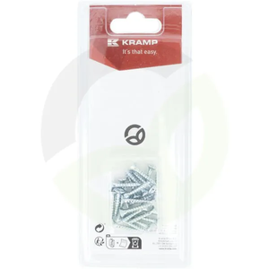 Vijak za iverno ploščo - 3.5 x 20mm (20) - Kramp Blister KRSPS3520P20B