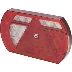 Multifunkcijska zadnja L luč LED - 12V - 236x140x24.3 mm - Bayonet 5-pin - Kramp L26060P5LH1