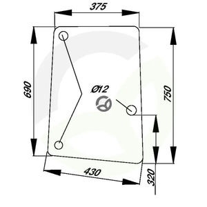 Stransko steklo - Kramp L113305N