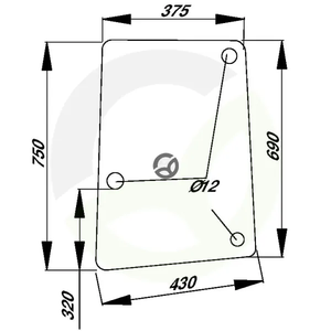 Stransko steklo - Kramp L113306N