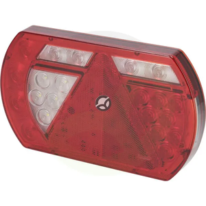 Multifunkcijska zadnja L luč LED - 12V - 236x140x24.3mm - Bayonet 6-pin - Kramp L26060P6LH1