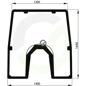 Vetrobransko steklo L173349N