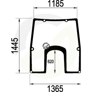 Vetrobransko steklo - Kramp L166875N