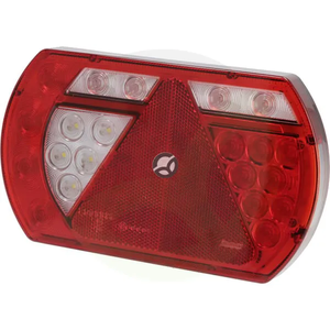 Multifunkcijska zadnja L luč LED - SMART - 12V - 236x140x24.3mm - Bayonet 6-pin - L26060P6LH5SM