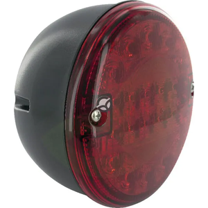 Led meglenka - okrogla - 24V - rdeča - pritrdi se z vijakom - Ø 140mm - 1 LED - Britax L1401L24V