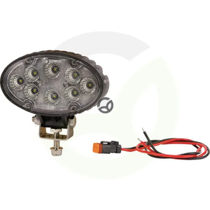 Delovna luč LED - 24W - 1920lm - 130x53x78mm - Deutsch vtič - širok snop - Kramp LA10085