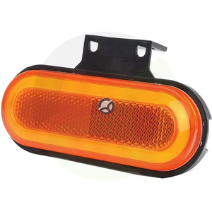 Pozicijska luč LED s smernikom - pravokotna - 12-24V - 124x49x20mm - LA30154IND
