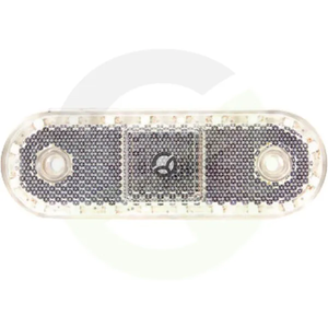 Pozicijska luč LED - pravokotna - 12-24V - 114x40x25mm - Kramp LA30113