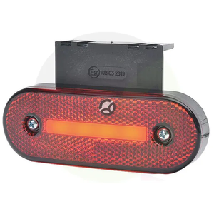 Pozicijska luč LED - pravokotna - 12-24V - 115.3x41.3x20mm - Kramp LA30155R