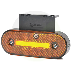 Pozicijska luč LED s smernikom - pravokotna - 12-24V - 115,3x41,3x20mm - Kramp LA30155IND