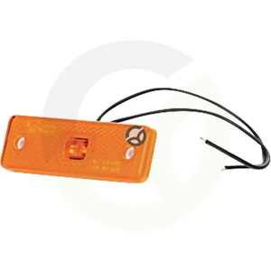 Pozicijska luč LED - pravokotna - 12-24V - 98x31,5x25mm - Kramp LA30133