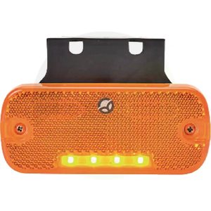 Pozicijska luč LED - pravokotna - 12-24V - 105.4x45x11.8mm - Kramp LA30104