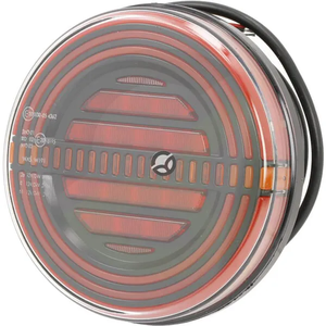 Multifunkcijska zadnja luč LED - okrogla - 12V - Ø 142 mm - Kramp LA40073