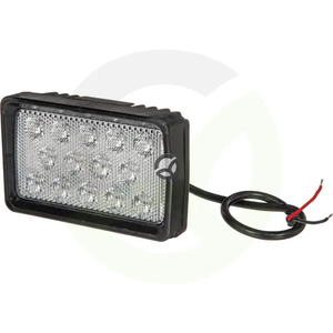 Delovna luč LED - desna - 21W - 2600lm - pravokotna - 10-30V - bela - 158x84x95mm - širok snop - 14 LED - Kramp LA10412