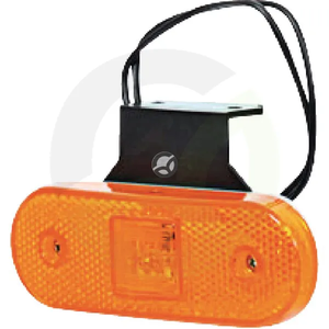 Pozicijska luč LED - pravokotna - 12-24V - 113,5x40x26,5mm - Kramp LA30125