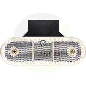 Pozicijska luč LED - pravokotna - 12-24V - 114x40x25mm - Kramp LA30112