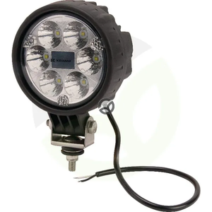 Delovna luč LED - 25W - 2000lm - okrogla - 10/30V - Ø 117mm - točkovni snop - 6 LED diod - Kramp LA10012