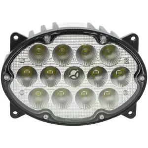Delovna luč LED - 65W - 5200lm - ovalna - 10/30V - 161x110x90mm - širok snop - 13 LED - H4 - visoka/nizka svetlost - LA10559
