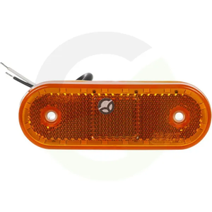 Pozicijska luč LED - pravokotna - 12-24V - 114x40x25mm - Kramp LA30119