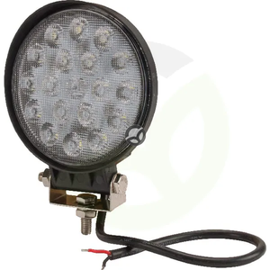 Delovna luč LED - 36W - 2850lm - okrogla - 10/30V - Ø 113 -9mm - širok snop - 18 LED - Kramp LA10046