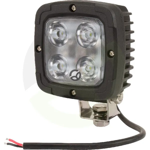 Delovna luč LED - 40W - 4000lm - kvadratna - 10-30V - 98.5x63.4x98.5mm - točkovni snop - Kramp LA10045