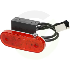 Pozicijska luč LED - pravokotna - 12-24V - 114x40x25mm - Jaeger - Kramp LA30117