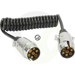 Spiralni kabel 12V/7pin/-1,75m - Kramp LA404101