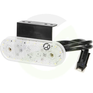 Pozicijska luč LED - pravokotna - 12-24V - 114x40x25mm - Jaeger - Kramp LA30114