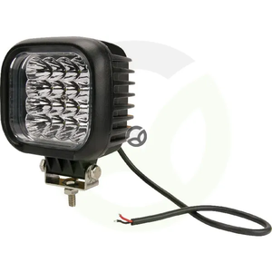 Delovna luč LED - 48W - 4000lm - kvadratna - 10-30V - 123x81x123mm - točkovni snop - Kramp LA10056