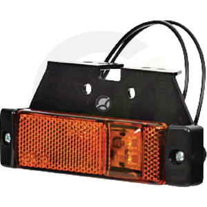 Pozicijska luč LED - pravokotna - 12-24V - 130x32x20.5mm - Kramp LA30131