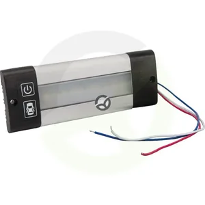 Notranja luč LED - 360lm - pravokotna - 12/24V - bela - pritrjena na vijake - 136x10 LED diod - L900010LDV