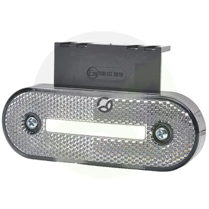 Pozicijska luč LED - pravokotna - 12-24V - 115,3x41,3x20mm - Kramp LA30155F
