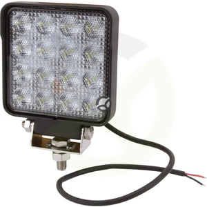 Delovna luč LED - 25W - 3040lm - kvadratna - 10/30V - 108x48x108mm - širok snop - 16 LED - Kramp LA10023