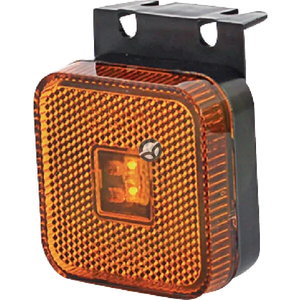 Pozicijska luč LED - kvadratna, 12-24V - 65x65x28mm - Kramp LA30121