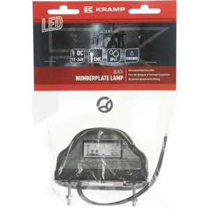 LED luč za osvetlitev registrske tablice - 12-24V - 101x58.5x59.6mm - Kramp LA41002