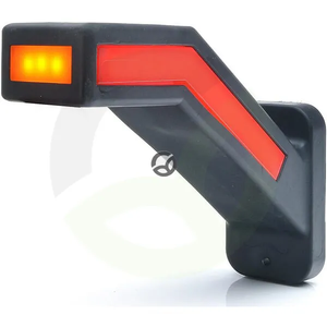 Pozicijska luč leva LED - 12-24V - 184.9x58x145.5mm - usmerjevalnik - Kramp LA30164IND