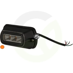 Opozorilna lučka LED - oranžna - 3 LED - Kramp LA20063