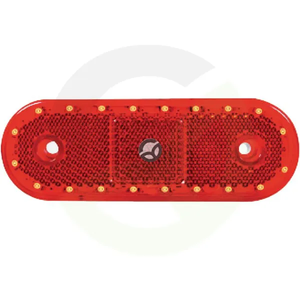 Pozicijska luč LED - pravokotna - 12-24V - 114x40x25mm - Kramp LA30116