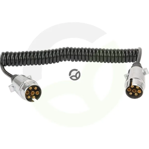 Spiralni kabel 12V/7pin/-3,50m - Kramp LA404102