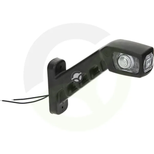 Pozicijska luč desna LED - 12-24V - 165x187x37mm - Kramp LA30013