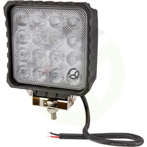 Delovna luč LED - 48W - 3840lm - kvadratna - 10/30V - 112x54.5x136mm - širok snop - 16 LED - LA10047